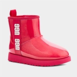 UGG Classic Clear mini rainboots NEW IN BOX